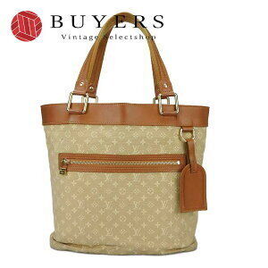 Louis Vuitton Shoulder Bag LV Beige Bag Tote Lucille